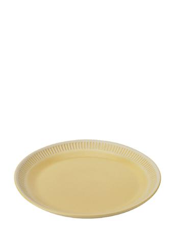 Colorit, Tallerken Home Tableware Plates Dinner Plates Gul Knabstrup Keramik