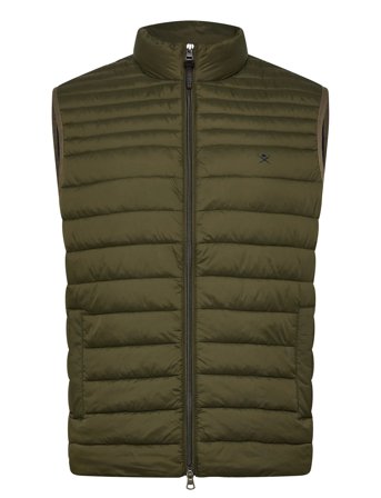 Hackett London Ultra Lw Gilet - Green - S