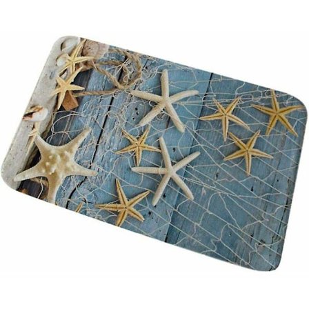 3D Dørmatte Velkommen Inngang Matte Sklisikker Badematte Gulvmatte for Hjem Kjøkken