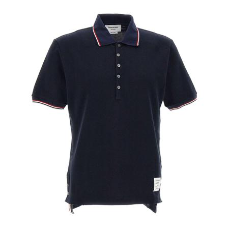 Thom Browne, T-Shirts Niebieski, Mężczyzna, Rozmiar: XL