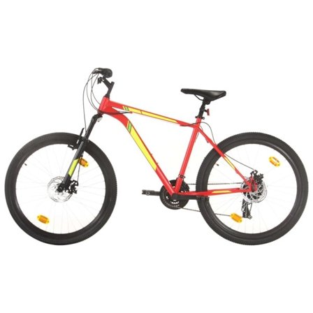 vidaXL Mountainbike 21 växlar 27,5 tums däck 50 cm röd