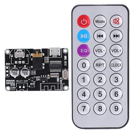 Bluetooth Audio Receiver Board Stereo Forstærker Modul med Fjernbetjening XY-WRBT