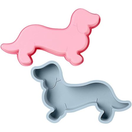 Kpl Mäyräkoira Koiran Muoto Silikonimuotit DIY Käsityö Avaimenperä Polymeerisavi Muotti Kaulakoru Epoksiriipus Korut Hartsi Käsityö Tekeminen Reppu 