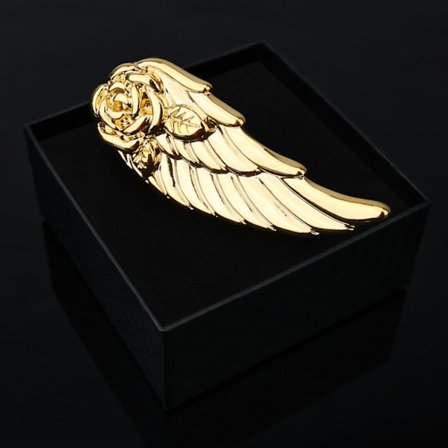 Herr Metall Siliver Ton Enkel Halsduk Slips Spänne Klämma Klipp Bästa Julgåva