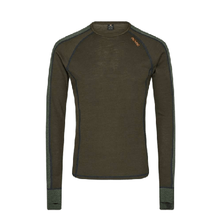 Dovre Långärmad Undertröja | 100% Ull Grön Underlinnen & t-shirts Herr XXL