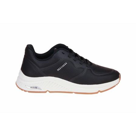 Skechers, Arch Fit Mile Makers Sneakers Zwart, Dames, Maat:38 EU,synthetisch