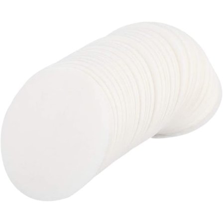 Glassfusing Isolasjon Keramisk Fiber, Økt Ekstraksjon Espresso Papirfiltre, for Kontor og Hjemmebruk, 350 stk, Miljøvennlig Hvit