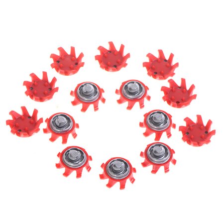 14x Røde Golfsko Spikes Fast Twist Dubber for Footjoy