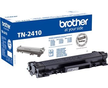 Brother-TN-2410BK-Brother TN-2410 svart tonerkassett-Printing ink, toner & paper-Toner til printer