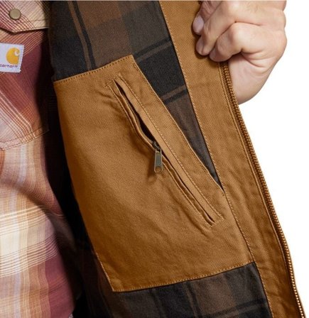 Carhartt Workwear Montana Duck Vest Carhartt Brown