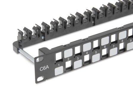 Eurolan 27B-00-24BL-UA Patchpanel ubestykket, Datamaskin & surfing