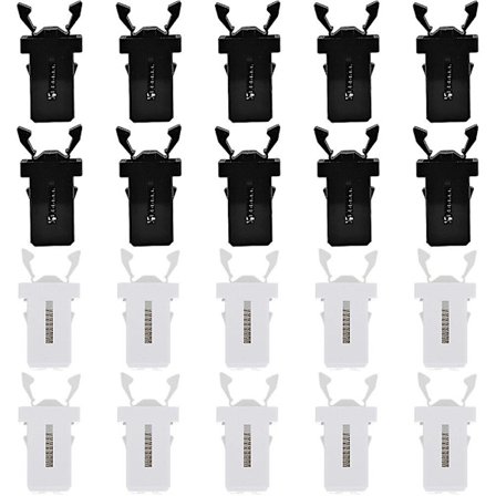 20 stk. skraldespand lås skraldespand skifte spænde skraldespand lås udskiftning catch låse til hjemmet(Assorteret farve)