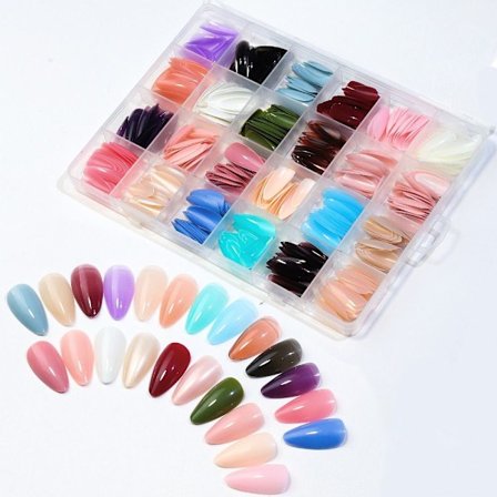 576stk Fake Nails Long SET01 SET01