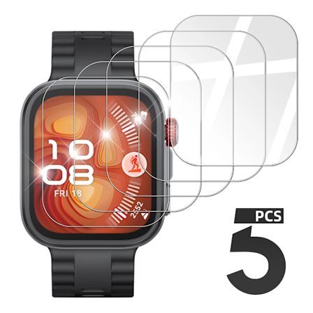 9H Härdat Glas för Huawei Watch Fit 4 Pro, Premium Skärmskydd Tålig HD Klar Anti-repa Skyddsfilm Tillbehör