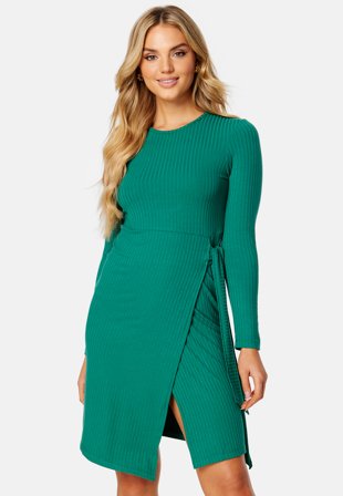 Happy Holly Mabel knot dress Green Klær