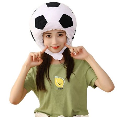 Fotboll Plysch Varm Mössa, Vuxen Rollspels- och Performance-mössor