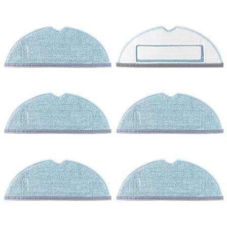 6-pakning Erstatningsmopp for Roborock TVU