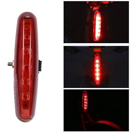 Super Kirkas 5 LED:n Takavalo Polkupyörään 7 Tilaa