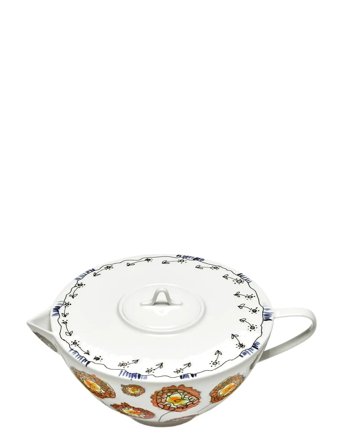 Serax Serax Marni Midnight Flowers Tea Pot D16Cm Anemone Milk - White - 85 CL