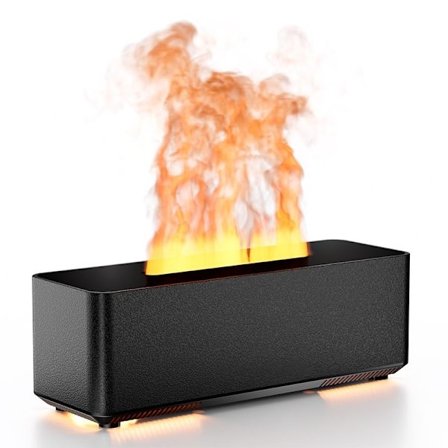 Flamme Aroma Diffuser Luftfugter: Simuleret Vulkan med Æterisk Olie Kompatibilitet