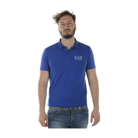 Emporio Armani EA7 Polo Shirts Blå, Herre
