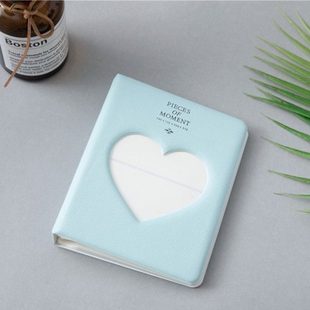 Hollow Heart Pictures Fotoalbum Multipurpose Photocard Binder Holder Card