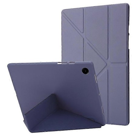 Läder + Silikonfodral Kompatibelt med Samsung Galaxy Tab A9+