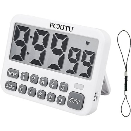 Digital kökstimer, stor display matlagningstimer cykelräkning upp