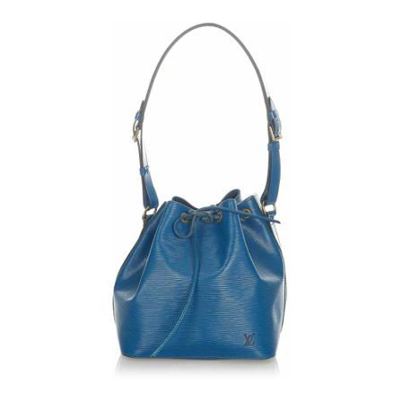 Louis Vuitton Vintage, Pre-owned Bucket Bag Blauw, Dames, Maat:ONE Size