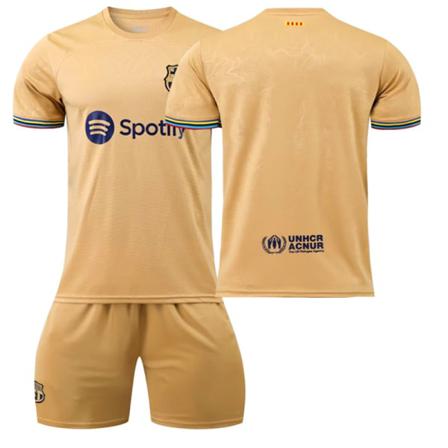 2223 Barcelona Borta Fotbollströja Nr Nummer Jersey Without Socks S(165-170cm)