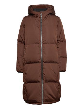 Yasmillys Down Jacket Brown YAS