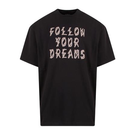 44 Label Group, T-Shirt Zwart, Heren, Maat:S,print