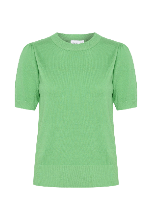 Saint Tropez MilaSZ SS Pullover Tröjor Dam Grön XXL