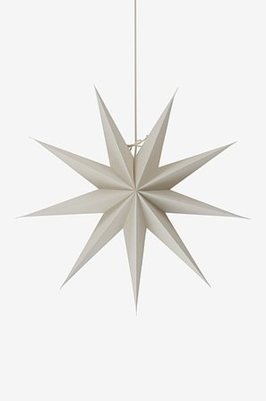 ANDROMEDA kerstster ø 60 cm BEIGE - Koop Kerststerren bij Jotex