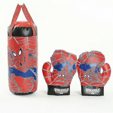 Børn Drenge Boksesæk Handsker Punching Sæt Legetøjsgave_y