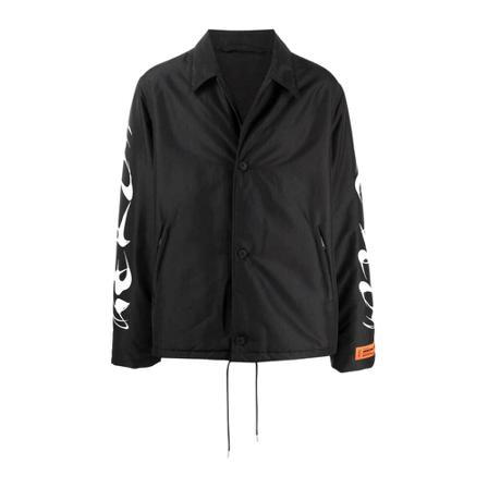 Heron Preston - Vindjackor - Svart - Herr - Storlek: S, Herr, Storlek: S