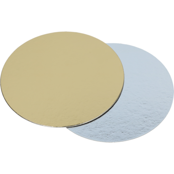 Kakebrett Gull/Sølv 34cm