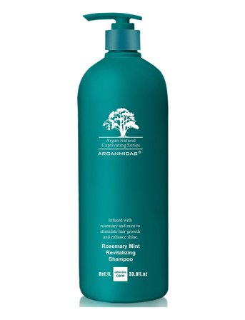 Arganmidas Rosemary Mint Revitalizing Shampoo - Nude - 1000 ML