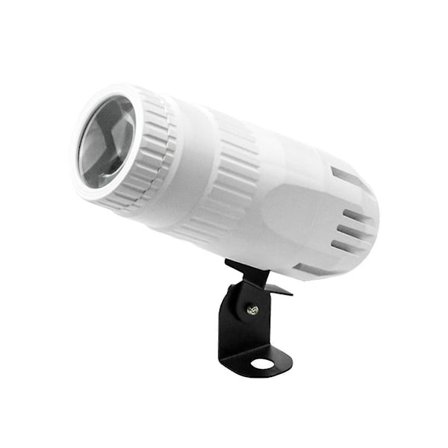 Pinspot-lys for diskokule 15w Rgbw 4 i 1 speilball-lys med fjernkontroll for fester Dj D