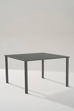 Jotex - Matbord 120x120 Cm Aluminium Grön MENTON - Köp Utematbord hos Jotex