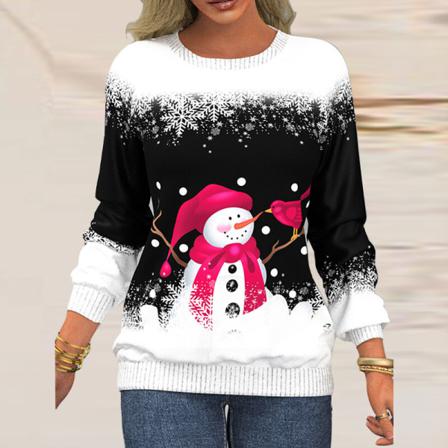 Dam Xmas Pullover Jultomten Printed Jultröja