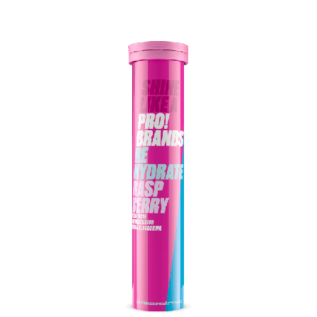 Pro Brands Rehydrate Liquid replacement 20 tabletter Raspberry
