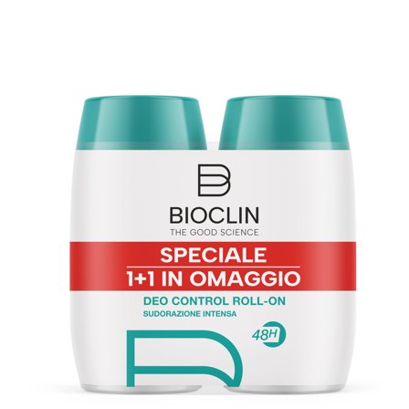 BIOCLIN Bipack Deo Control Roll-On 50+50ml - Deodorante Roll-on