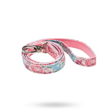 Urban Pup - Vintage Rose Floral - Tøykobbel - Tekstilkobbel, Rullekobbel, Kjørestrikk, Lærkobbel & Øvrige hundekobbel på Doggie.no