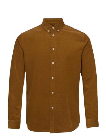 Liam Bx Shirt 10504 Skjorte Uformell Brun Samsøe Samsøe