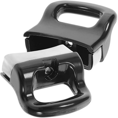 2 stk. Kasserollehåndtak 1-hulls Varmebestandig Kasserollegrep Erstatning Stekepanne Håndtak