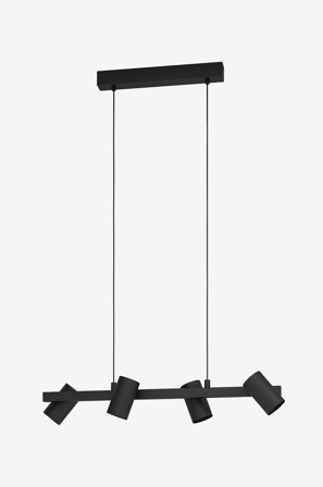 EGLO - Pendel Gatuela 1 4-Light - Sort - Loftpendler - Fra Homeroom