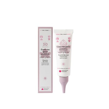 Biofficina Toscana Illuminante Crema Viso Giorno Protettiva SPF 30 50ml - Crema viso giorno