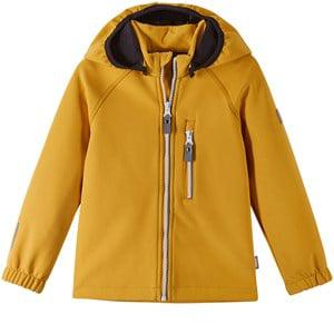 Reima Radiant Orange Vantti Soft Shell Jacket 134 cm - Coats and jackets - 134 CM - Yellow