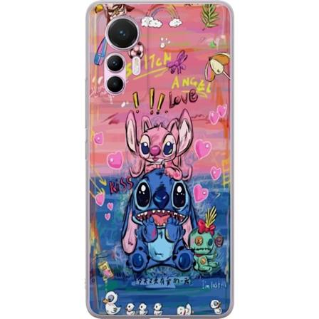 Xiaomi 12 Lite Gjennomsiktig deksel Stitch kunst
